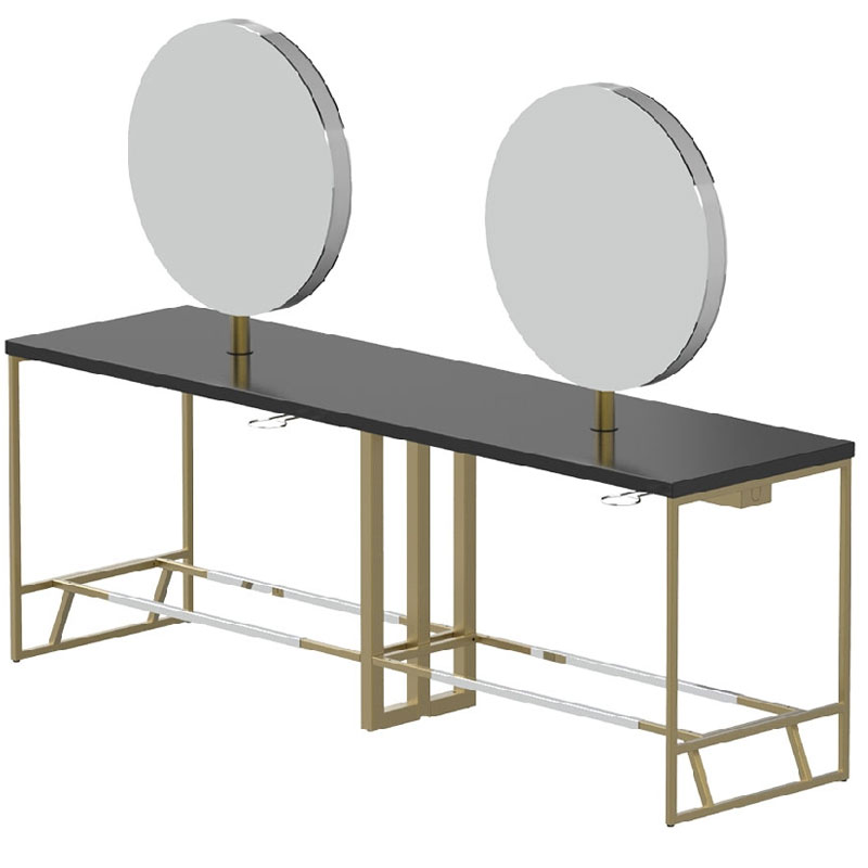 Hardy ilot 4 postes coiffeuse Karisma
